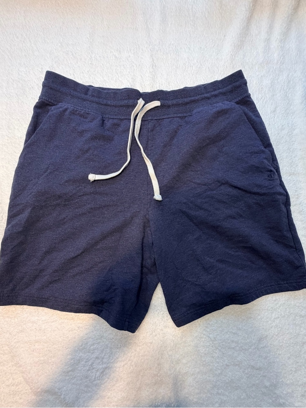 Jockey Men's Navy Blue Drawstring Athletic Shorts XL